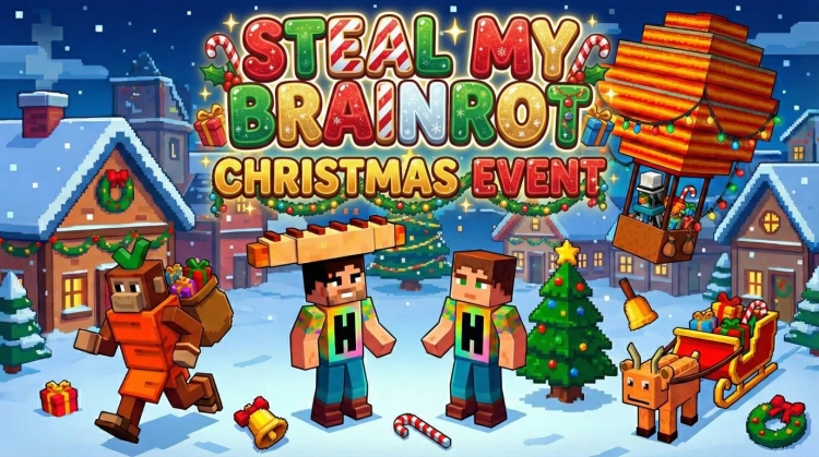 Steal My Brainrot [🎄 SANTAS' EXCHANGE!]