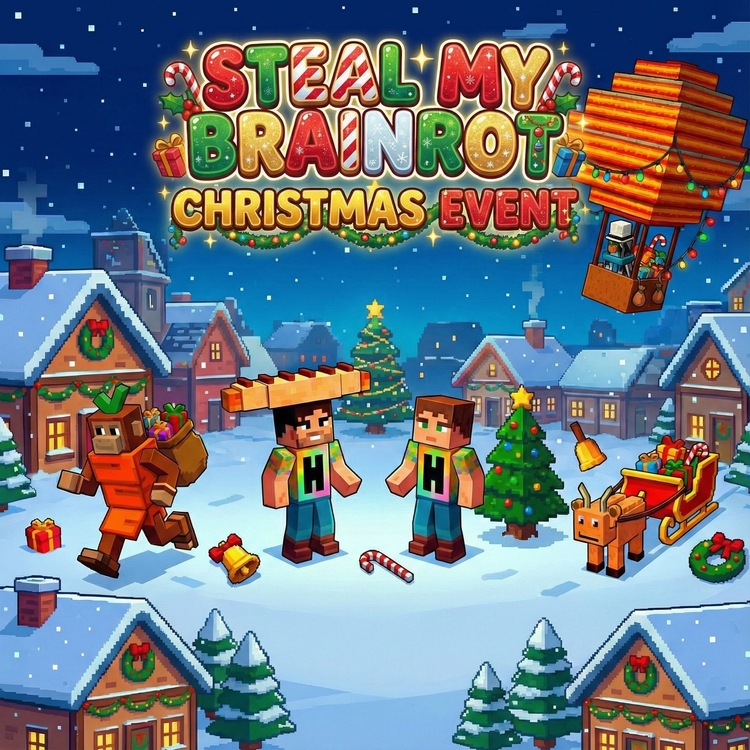 Steal My Brainrot [🎄 SANTAS' EXCHANGE!]